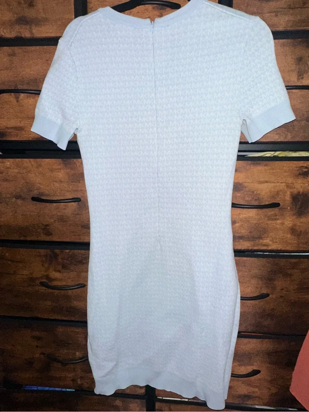 Michael Kors blue logo dress